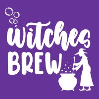 Witches Brew Halloween Witch Toddler Hoodie