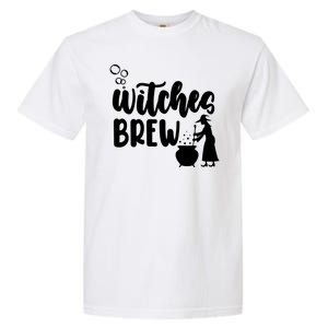 Witches Brew Halloween Witch Garment-Dyed Heavyweight T-Shirt