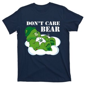 Weed bear herb bear don't care cute bear gift T-Shirt