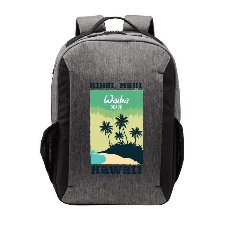 Wailea Beach Hawaii Vector Backpack