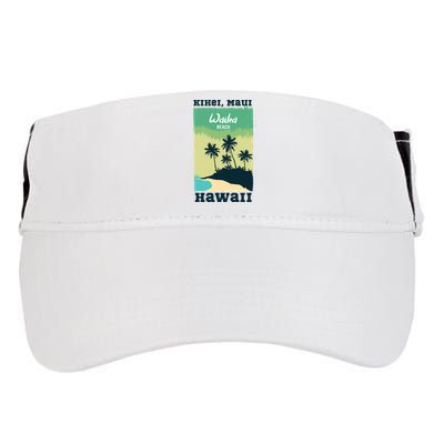 Wailea Beach Hawaii Adult Drive Performance Visor