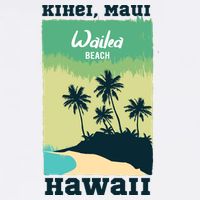 Wailea Beach Hawaii 11oz C Handle Ceramic Mug