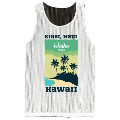 Wailea Beach Hawaii Mesh Reversible Basketball Jersey Tank