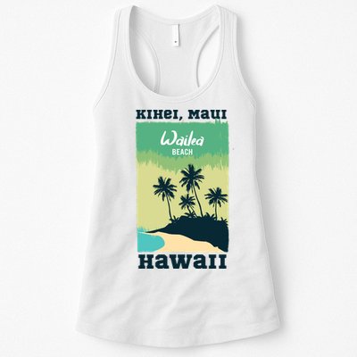 Wailea Beach Hawaii Womens Tank Top