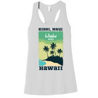 Wailea Beach Hawaii Women's Racerback Tank