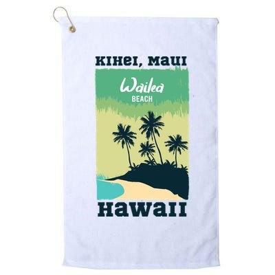 Wailea Beach Hawaii Golf Towel