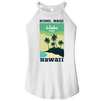 Wailea Beach Hawaii Women's Perfect Tri Rocker Tank