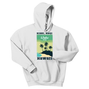 Wailea Beach Hawaii Kids Hoodie