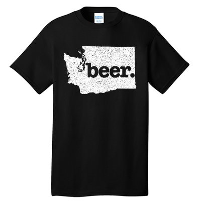 Washington Beer Home State Love Drink Beer From Here Tall T-Shirt