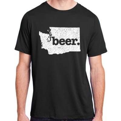 Washington Beer Home State Love Drink Beer From Here Adult ChromaSoft Performance T-Shirt