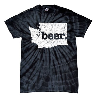 Washington Beer Home State Love Drink Beer From Here Tie-Dye T-Shirt