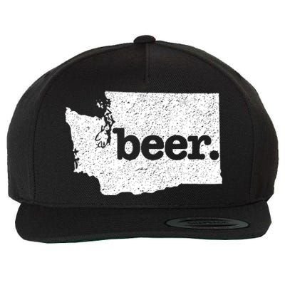 Washington Beer Home State Love Drink Beer From Here Wool Snapback Cap