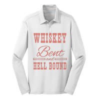 Whiskey Bent Hellbound Is Perfect For Concert Goers Or Everyday Wear Silk Touch Performance Long Sleeve Polo