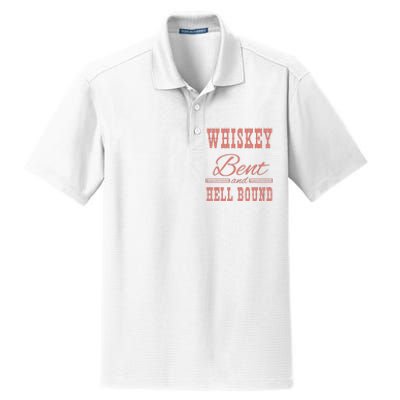 Whiskey Bent Hellbound Is Perfect For Concert Goers Or Everyday Wear Dry Zone Grid Polo