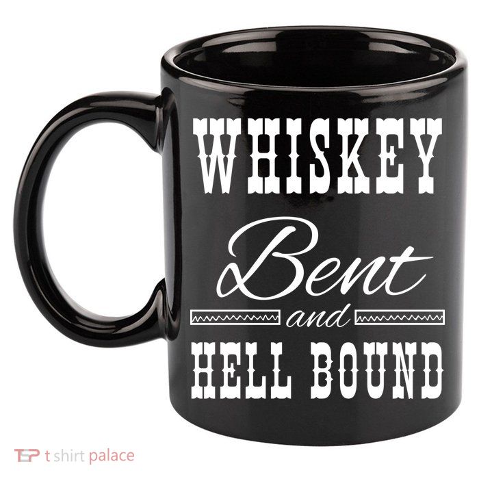 Whiskey Bent Hellbound 11oz C Handle Ceramic Mug