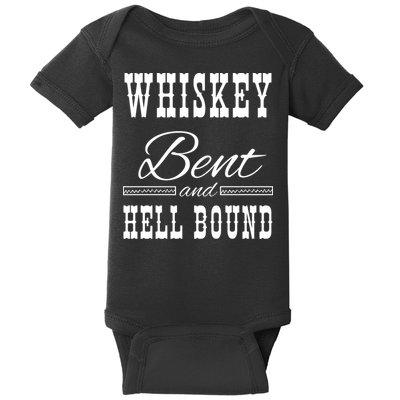 Whiskey Bent Hellbound Baby Bodysuit