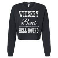 Whiskey Bent Hellbound Cropped Pullover Crew