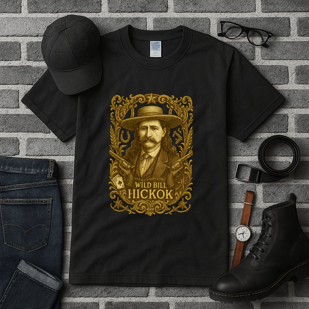 Wild Bill Hickok Tall T-Shirt