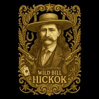 Wild Bill Hickok Drawstring Bag