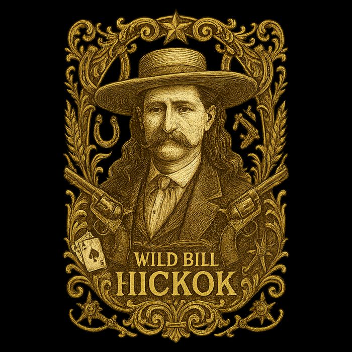 Wild Bill Hickok Drawstring Bag