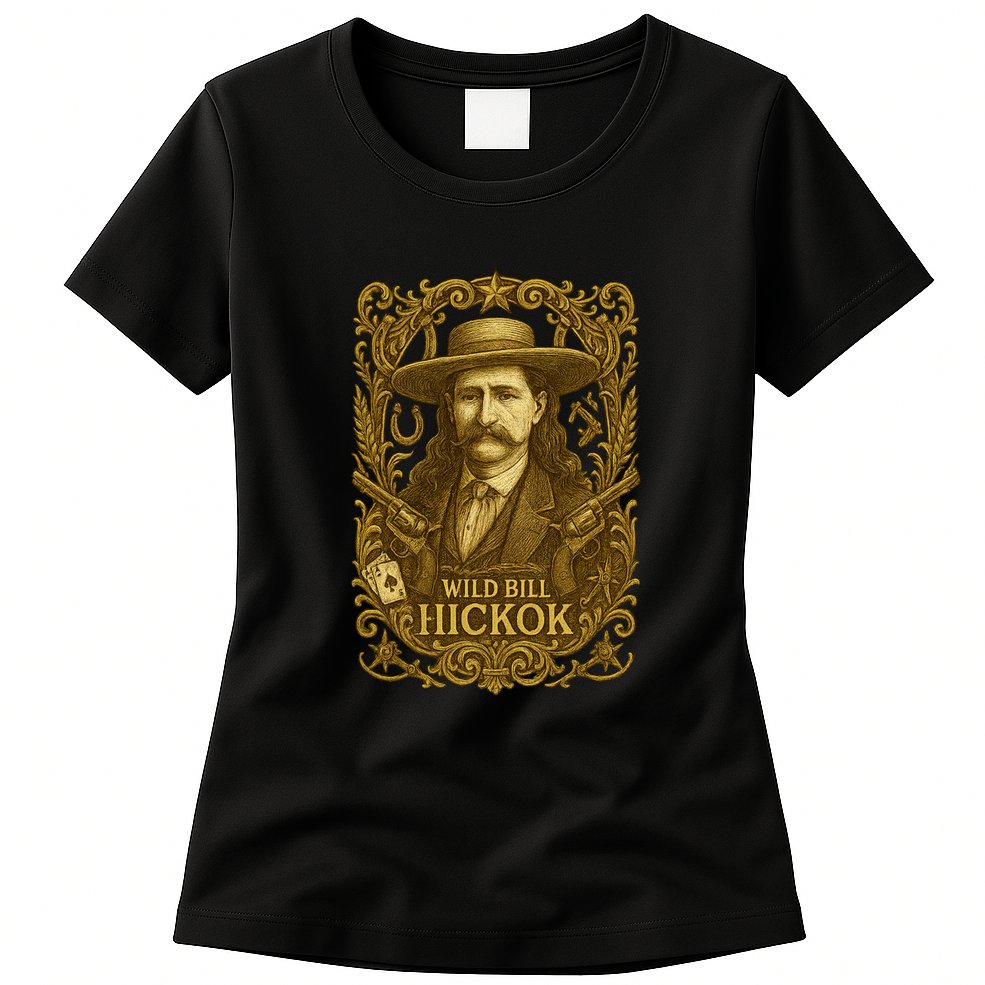 Wild Bill Hickok Womens T-Shirt