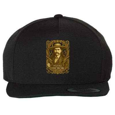 Wild Bill Hickok Wool Snapback Cap