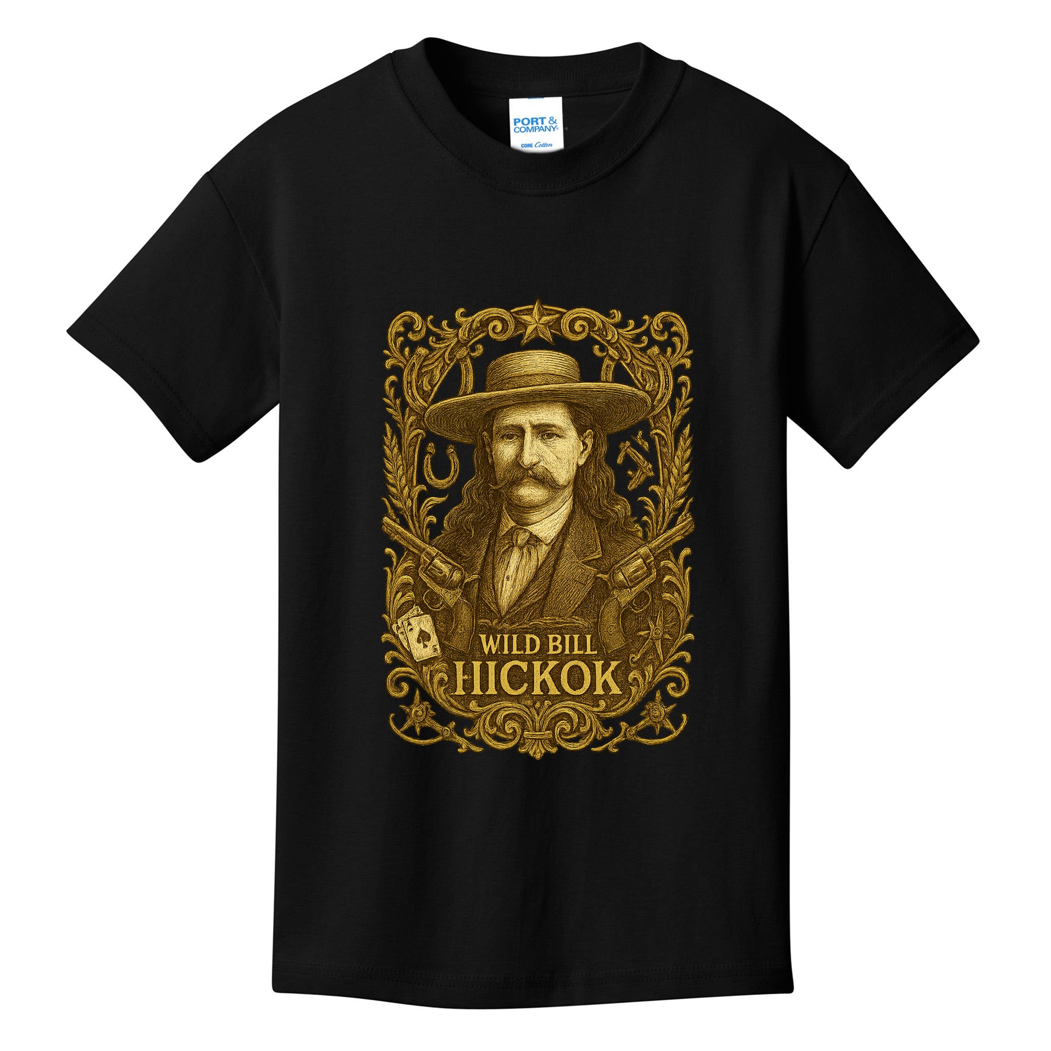 Wild Bill Hickok Kids T-Shirt
