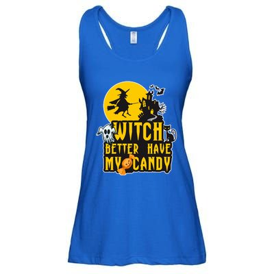 Witch Better Have My Candy Halloween Meaningful Gift Ladies Essential Flowy Tank