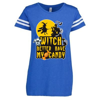 Witch Better Have My Candy Halloween Meaningful Gift Enza Ladies Jersey Football T-Shirt