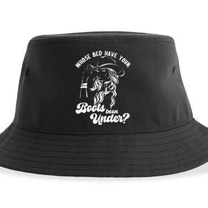 Whose Bed Have Your Boots Been Under Apparel Sustainable Bucket Hat