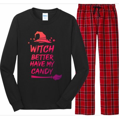 Witch Better Have My Candy Gift Long Sleeve Pajama Set