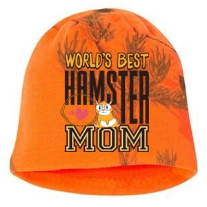 Worlds Best Hamster Mom For Hamster Lover Cute Gift Kati - Camo Knit Beanie