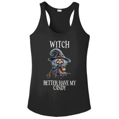 Witch Better Have My Candy Halloween Gift Ladies PosiCharge Competitor Racerback Tank