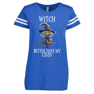 Witch Better Have My Candy Halloween Gift Enza Ladies Jersey Football T-Shirt