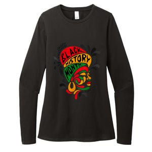 Women's Black History Month Proud African Pride Black Queen. Womens CVC Long Sleeve Shirt