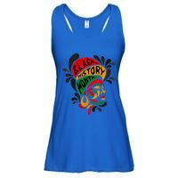 Women's Black History Month Proud African Pride Black Queen. Ladies Essential Flowy Tank