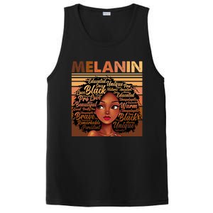 Wo Black History Juneteenth Melanin Birthday Gift PosiCharge Competitor Tank