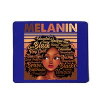 Wo Black History Juneteenth Melanin Birthday Gift Mousepad