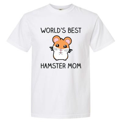 Worlds Best Hamster Mom Garment-Dyed Heavyweight T-Shirt