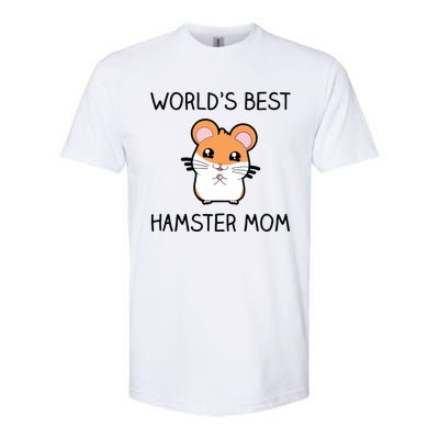 Worlds Best Hamster Mom Softstyle CVC T-Shirt