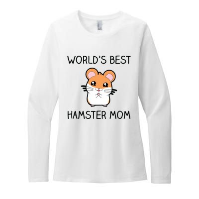 Worlds Best Hamster Mom Womens CVC Long Sleeve Shirt