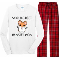 Worlds Best Hamster Mom Long Sleeve Pajama Set