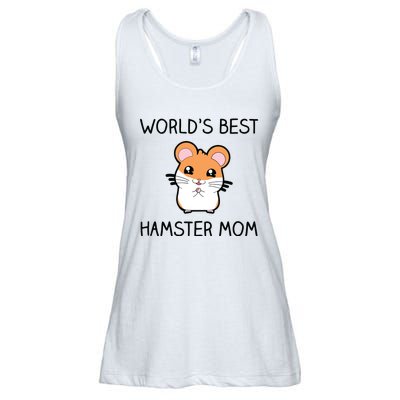 Worlds Best Hamster Mom Ladies Essential Flowy Tank