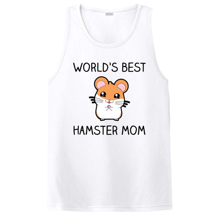 Worlds Best Hamster Mom PosiCharge Competitor Tank