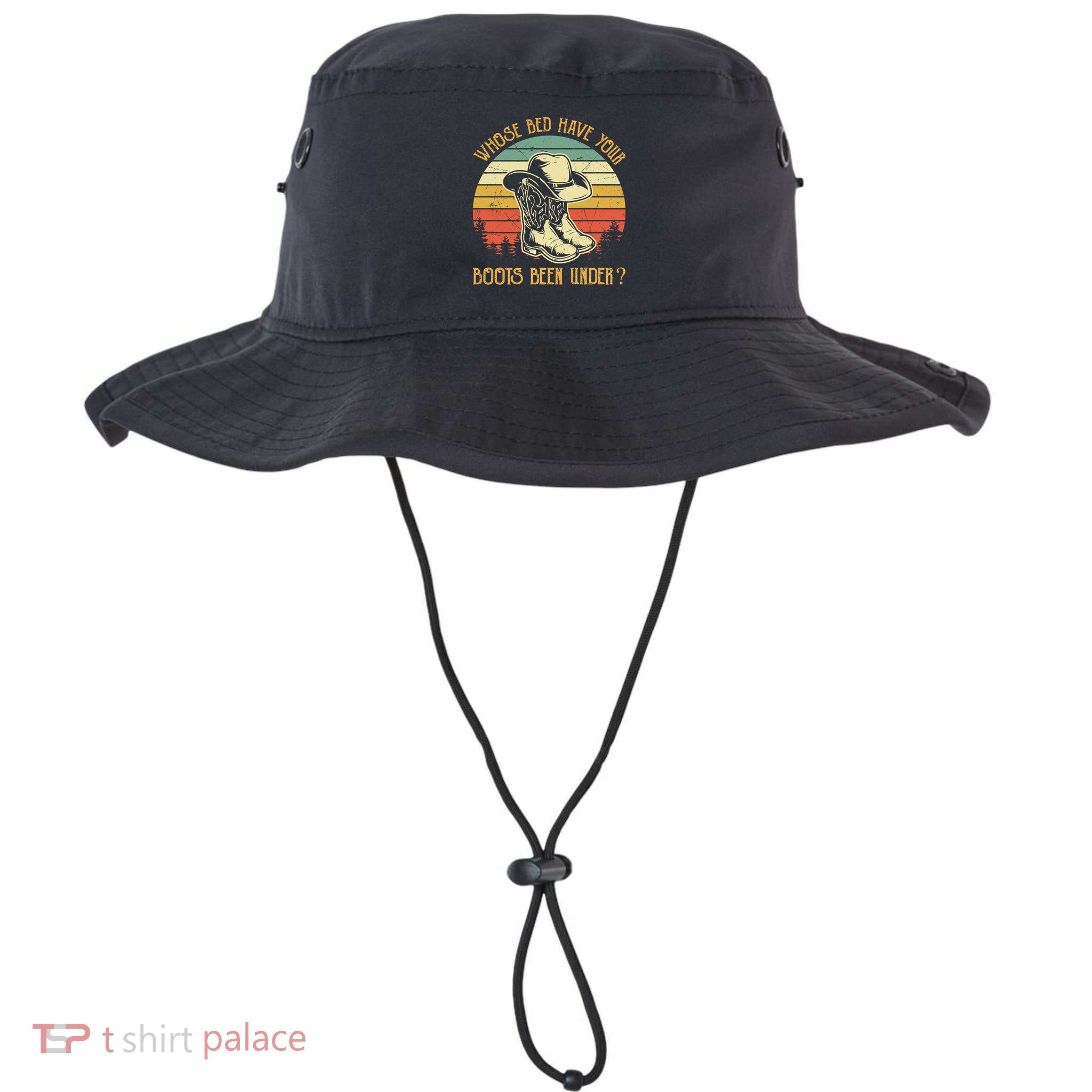 Whose Bed Have Your Boots Been Under Country Music Premium Bucket Hat