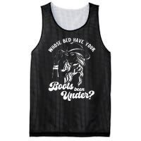 Whose Bed Have Your Boots Been Under Apparel Mesh Reversible Basketball Jersey Tank