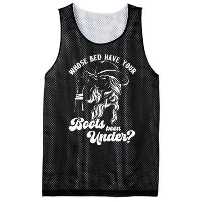 Whose Bed Have Your Boots Been Under Apparel Mesh Reversible Basketball Jersey Tank