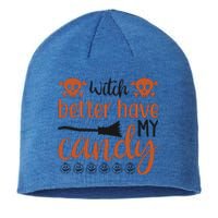 Witch Better Have My Candy Halloween Funny Cool Gift Sustainable Beanie