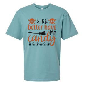 Witch Better Have My Candy Halloween Funny Cool Gift Sueded Cloud Jersey T-Shirt