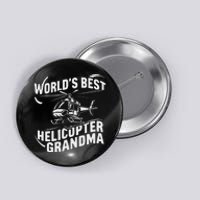 WorldS Best Helicopter Grandma Funny Mom Button